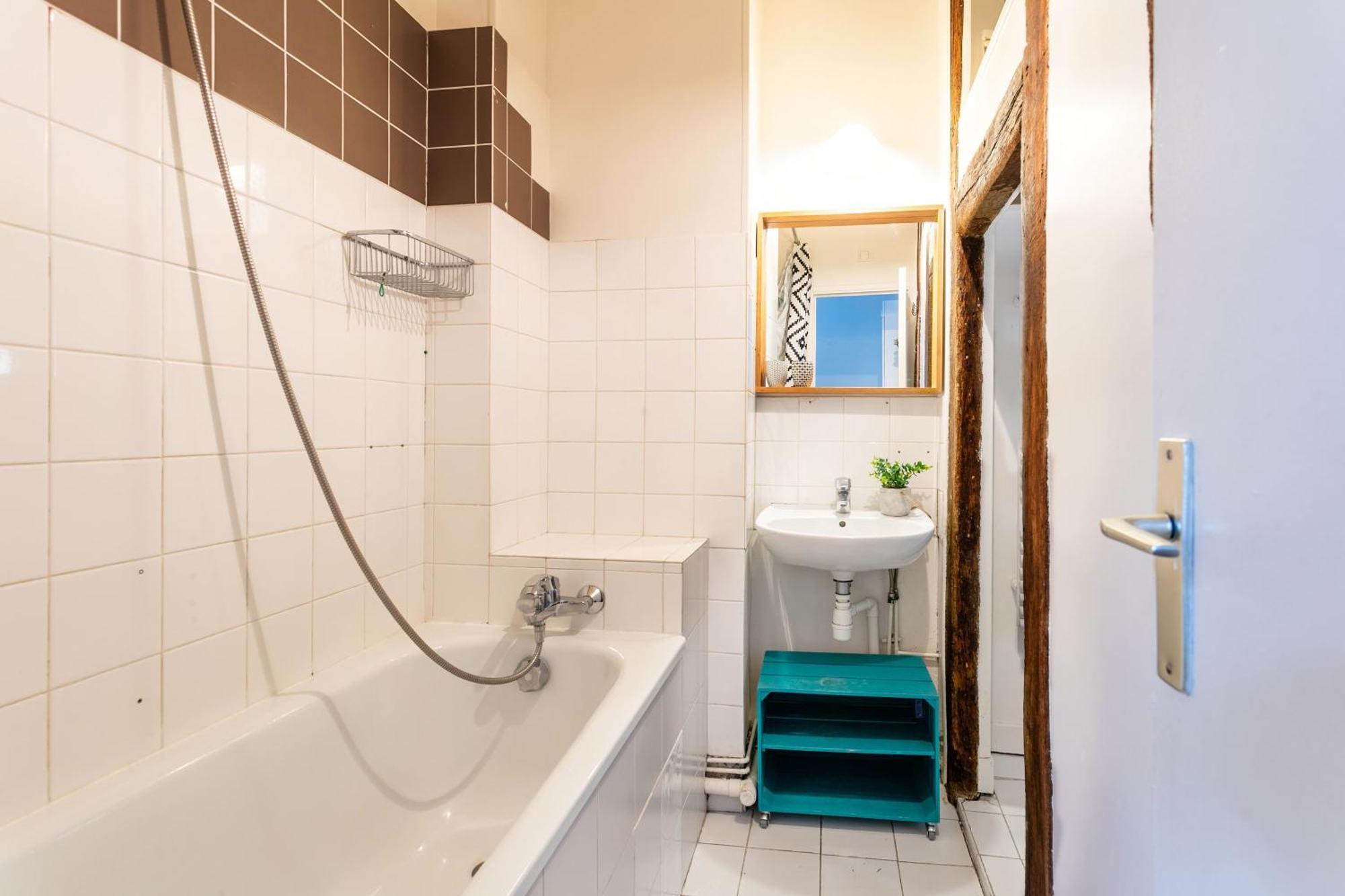 Appartement Central Paris 1Br Cozy Extérieur photo