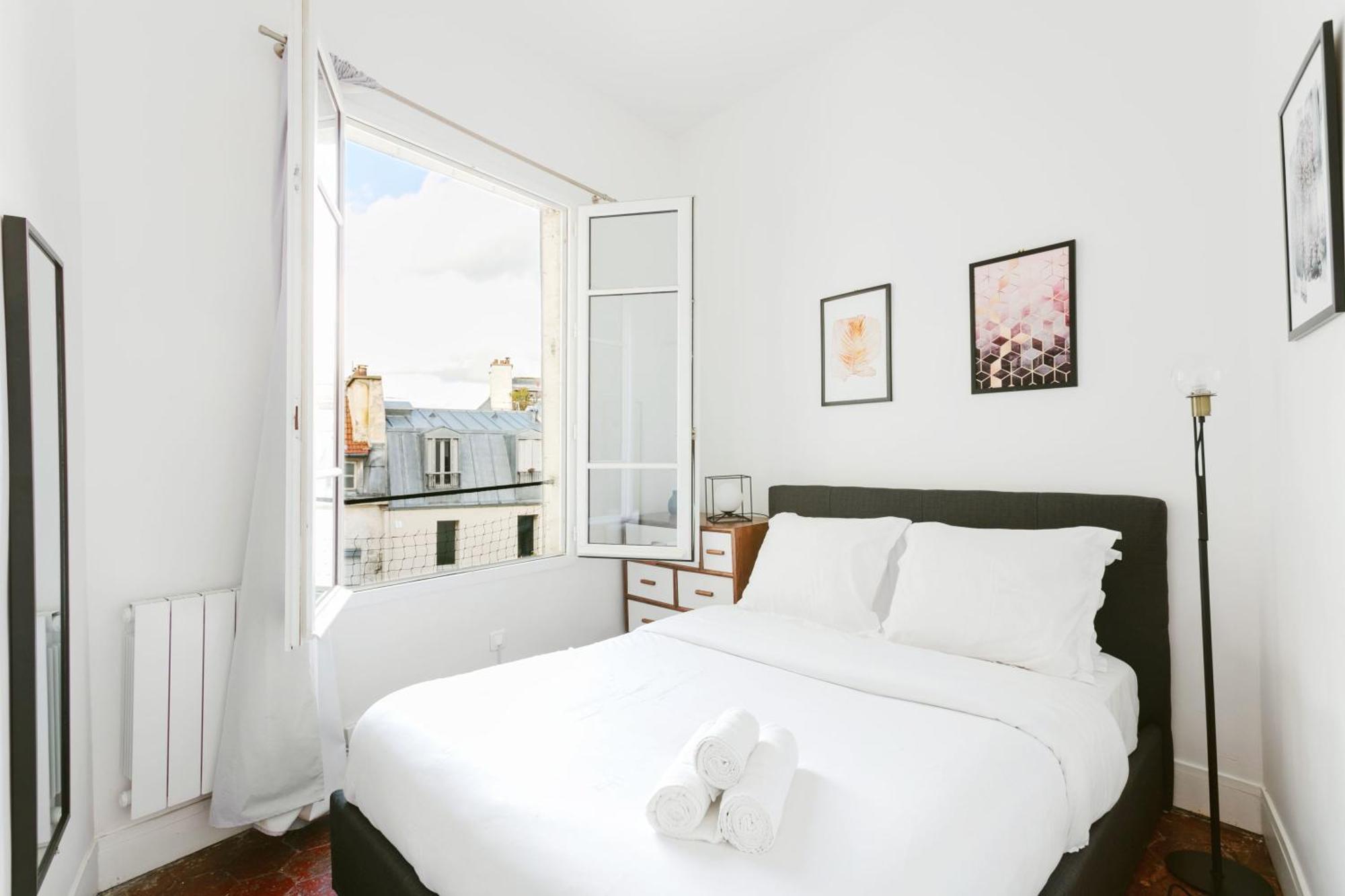Appartement Central Paris 1Br Cozy Extérieur photo